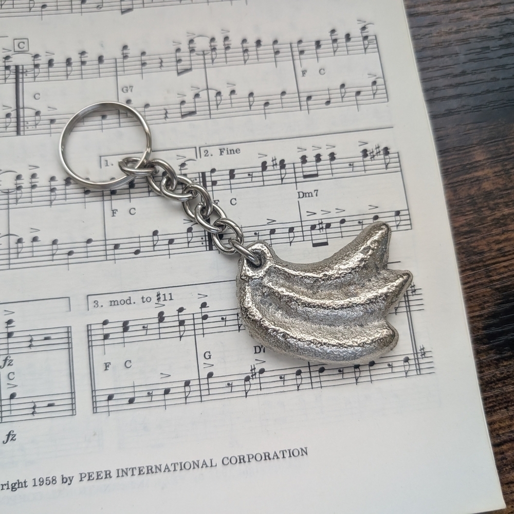 Silver Unusual Keychain